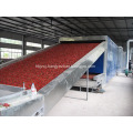 Energy saving conveyor belt dryer